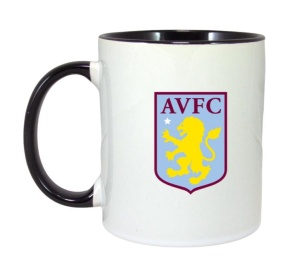 Cana Aston Villa Anglia , cu logoul stema echipei, Cadoul Perfect - Img 6