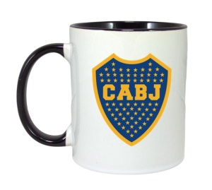 Cana Boca Juniors Argentina , cu logoul stema echipei, Cadoul Perfect - Img 6