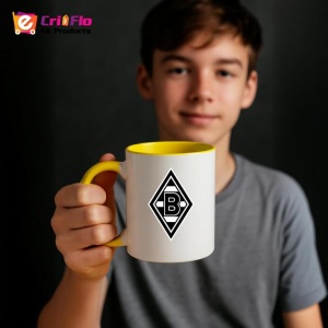 Cana Borussia Monchengladbach Germania , cu logoul stema echipei, Cadoul Perfect - Img 33