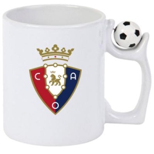Cana CA Osasuna Spania , cu logoul stema echipei, Cadoul Perfect