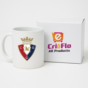 Cana CA Osasuna Spania , cu logoul stema echipei, Cadoul Perfect - Img 14