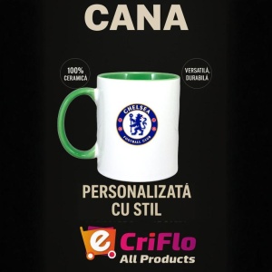 Cana Chelsea FC Anglia , cu logoul stema echipei, Cadoul Perfect - Img 20