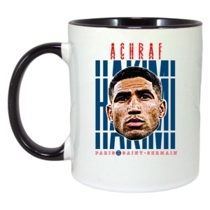 Cana cu fotbalistul Achraf Hakimi-Paris Saint-Germain PSG - Img 7
