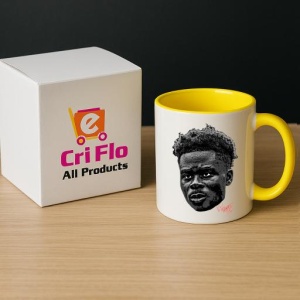 Cana cu fotbalistul Bukayo Saka-Arsenal FC - Img 27