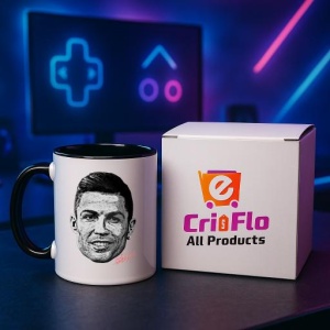 Cana cu fotbalistul Cristiano Ronaldo-Al-Nassr FC - Img 15