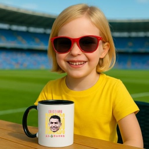 Cana cu fotbalistul Cristiano Ronaldo-Al-Nassr - Img 10