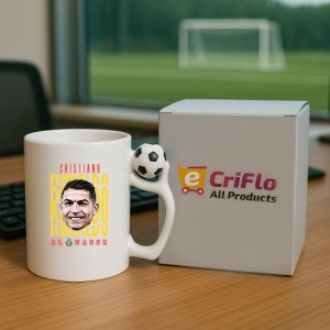 Cana cu fotbalistul Cristiano Ronaldo-Al-Nassr - Img 24