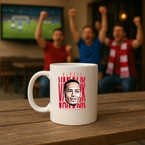 Cana cu fotbalistul Virgil van Dijk-Liverpool FC - Img 24