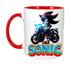 Cana cu Sonic Shadow pe motocicleta - Viteza Intunecata - Img 8