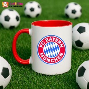 Cana FC Bayern München Germania , cu logoul stema echipei, Cadoul Perfect - Img 46