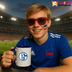 Cana FC Schalke 04 Germania , cu logoul stema echipei, Cadoul Perfect - Img 26