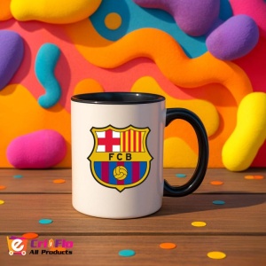 Cana FCB Spania , cu logoul stema echipei, Cadoul Perfect - Img 36