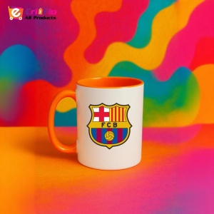 Cana FCB Spania , cu logoul stema echipei, Cadoul Perfect - Img 42