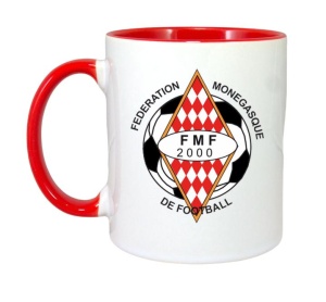Cana Federation monegasque de football Monaco , cu logoul stema echipei, Cadoul Perfect - Img 8