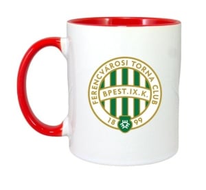 Cana Ferencvaros TC Ungaria , cu logoul stema echipei, Cadoul Perfect - Img 8