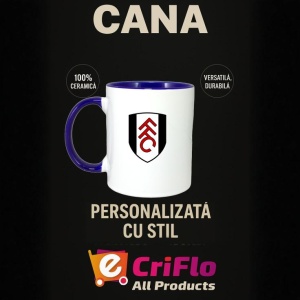 Cana Fulham FC Anglia , cu logoul stema echipei, Cadoul Perfect - Img 25