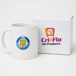 Cana Getafe logo Spania , cu logoul stema echipei, Cadoul Perfect - Img 14