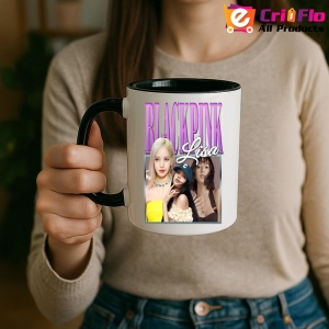 Cana K-POP cu formatia trupa KPOP BLACK PINK LISA 600 - Img 35