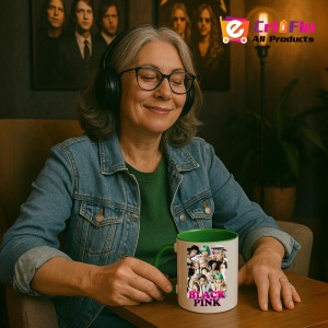 Cana K-POP cu formatia trupa KPOP BLACKPINK 9 6 - Img 21
