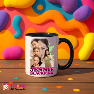 Cana K-POP cu formatia trupa KPOP BLACKPINK JENNIE 616 - Img 37