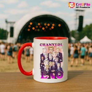 Cana K-POP cu formatia trupa KPOP CHANYEOL - EXO 1 648 - Img 45
