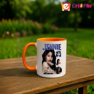 Cana K-POP cu formatia trupa KPOP JENNIE KIM 672 - Img 42