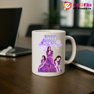 Cana K-POP cu formatia trupa KPOP JISSO PURPLE 684 - Img 17