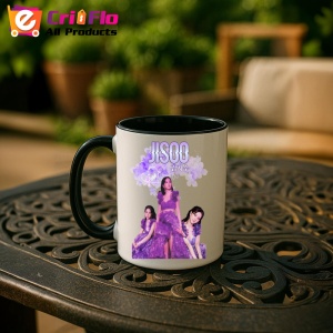 Cana K-POP cu formatia trupa KPOP JISSO PURPLE 684 - Img 36