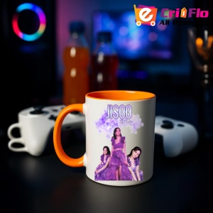 Cana K-POP cu formatia trupa KPOP JISSO PURPLE 684 - Img 41