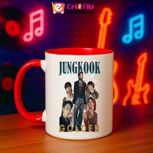 Cana K-POP cu formatia trupa KPOP JUNGKOOK GOLDEN 693 - Img 46