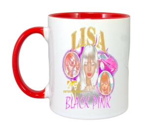 Cana K-POP cu formatia trupa KPOP LISA BLACK PINK 709 - Img 8