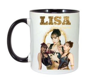 Cana K-POP cu formatia trupa KPOP LISA GOLD 710 - Img 6