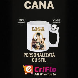 Cana K-POP cu formatia trupa KPOP LISA GOLD 710 - Img 13