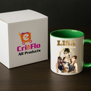 Cana K-POP cu formatia trupa KPOP LISA GOLD 710 - Img 19
