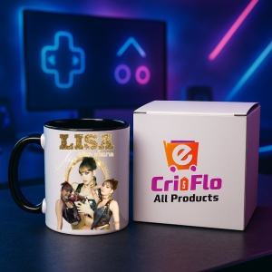 Cana K-POP cu formatia trupa KPOP LISA GOLD 710 - Img 34