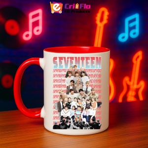 Cana K-POP cu formatia trupa KPOP SEVENTEEN 734 - Img 46