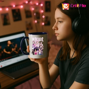Cana K-POP cu formatia trupa KPOP TWICE 743 - Img 25