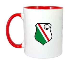 Cana Legia Warsaw Polonia , cu logoul stema echipei, Cadoul Perfect - Img 8