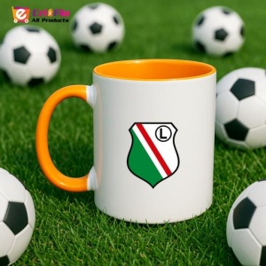Cana Legia Warsaw Polonia , cu logoul stema echipei, Cadoul Perfect - Img 43