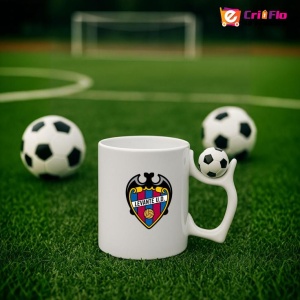 Cana Levante UD Spania , cu logoul stema echipei, Cadoul Perfect - Img 10