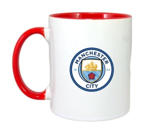 Cana Manchester City Anglia , cu logoul stema echipei, Cadoul Perfect - Img 8