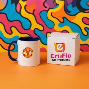 Cana Manchester United FC Anglia , cu logoul stema echipei, Cadoul Perfect - Img 24