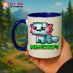 Cana Minecraft Axolotl Albastru - Img 12