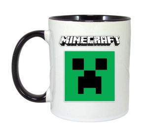 Cana Minecraft Ceeper cu Logo - Img 6