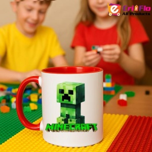 Cana Minecraft Creeper Verde - Img 16