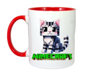 Cana Minecraft Pisica Gri - Img 8