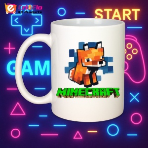 Cana Minecraft Vulpisor Portocaliu - Img 10