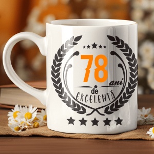 Cana personalizata cu textul: Ani de Excelenta - Img 25