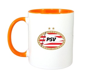 Cana PSV Eindhoven Olanda , cu logoul stema echipei, Cadoul Perfect - Img 7