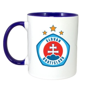 Cana SK Slovan Bratislava Slovacia , cu logoul stema echipei, Cadoul Perfect - Img 4